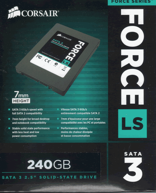 Corsair Force LS 240GB SSD review