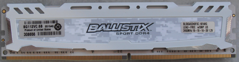 Crucial Ballistix Sport White 2x8GB RAM Review