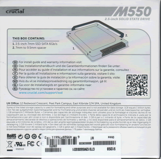 Crucial M550 512GB SSD Review - Pure speed