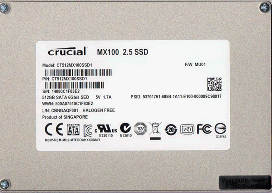 Crucial MX100 512GB SSD Review - High performance on a budget SSD.