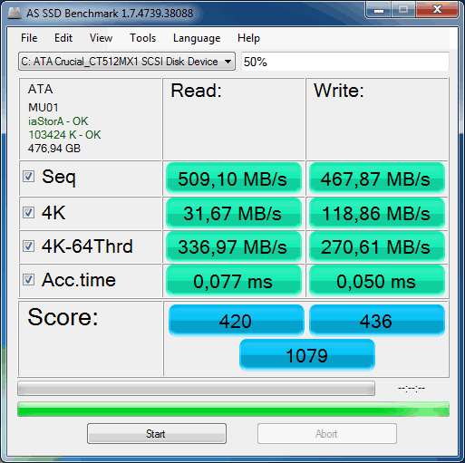 Crucial MX100 512GB SSD Review - High performance on a budget SSD.