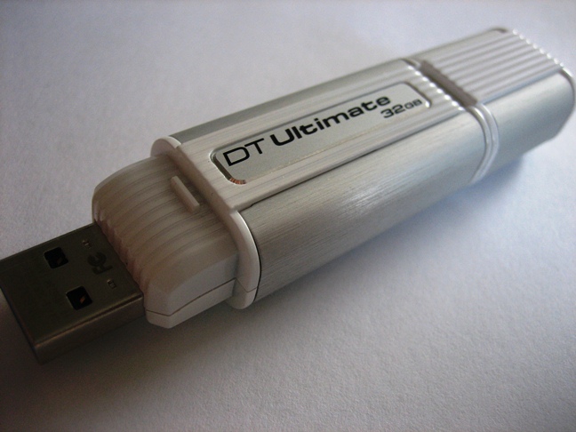 Snapshot of the Kingston DataTraveler Ultimate 32GB USB 3.0