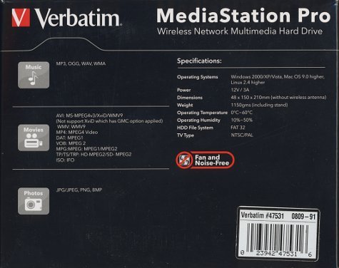 Verbatim MediaStation Pro 500GB Review