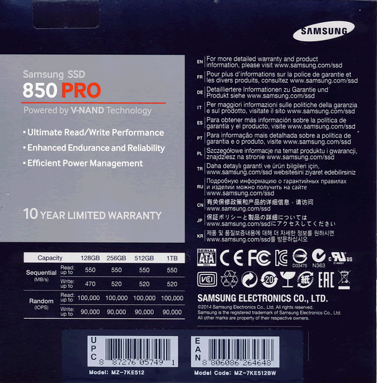 Samsung 850 Pro 512GB SSD Review