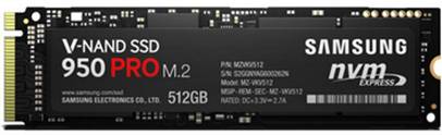 Samsung 950 Pro M.2 NVMe 512GB SSD Review